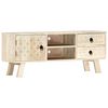vidaXL TV-Schrank 110 x 30 x 44 cm Massivholz Mango