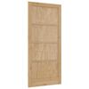 vidaXL Interior T&uuml;r Braun 93 x 202 cm Sperrholz