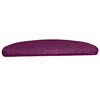 vidaXL Stufenmatten 10 Stk. 65x21x4 cm Violett Halbrund Gro&szlig;