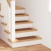 vidaXL Rutschfeste Treppenmatten 15 pcs Gelb 60 x 25 cm PP