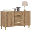 vidaXL Sideboard Artisan-Eiche 100x36x60 cm Holzwerkstoff