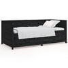 vidaXL Tagesbett Schwarz 75x190 cm Massivholz Kiefer