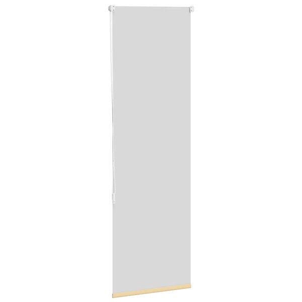 vidaXL Verdunkelungsrollo Beige 45x150cm Stoffbreite 40,7 cm Polyester