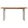vidaXL Esstisch 154x80x76 cm Massivholz Akazie