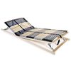 vidaXL Lattenrost mit 42 Latten 7 Zonen 80x200 cm
