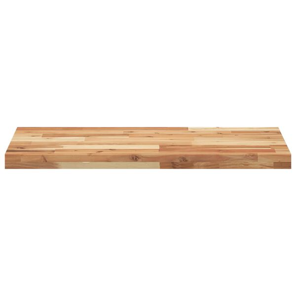 vidaXL Schweberegale 3 Stk. 120x40x4 cm Massivholz Akazie &Ouml;lbehandelt