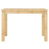 vidaXL Esstisch PANAMA 112x60x75 cm Massivholz Kiefer