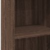 vidaXL Highboard Braun Eichen-Optik 50x41x124 cm Holzwerkstoff