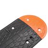 vidaXL Bodenschwelle Gelb & Schwarz 129x32,5 x4 cm Gummi
