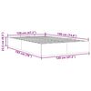 vidaXL Ottoman-Bett ohne Matratze Rosa 120x190 cm Samt