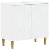 vidaXL Waschbeckenschrank DELFT Wei&szlig; 59,5 x 31,5 x 59 cm Holzwerkstoff