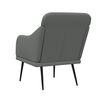 vidaXL Sessel Dunkelgrau 63x76x80 cm Stoff