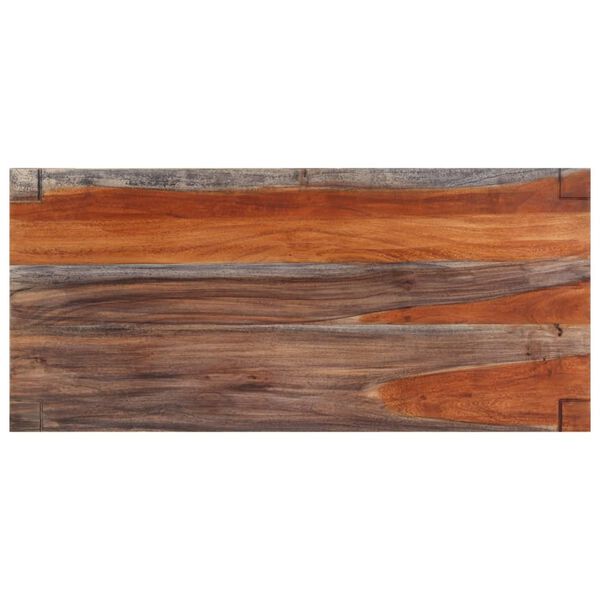 vidaXL Esstisch 110x50x76 cm Massivholz Akazie