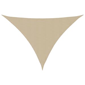 vidaXL Sonnensegel Oxford-Gewebe Dreieckig 3x4x5 m Beige