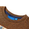 Kinder-Langarmshirt Cognac Melange 104