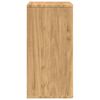 vidaXL Badezimmer-Wandschrank mit T&uuml;r FLORO Wachsbraun 35 x 30 x 60 cm
