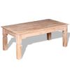 vidaXL Couchtisch Akazienholz 110x60x45 cm
