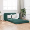 vidaXL Schlafsofa 110cm Dunkelgr&uuml;n Samt