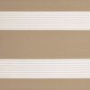 vidaXL Doppelrollo Sandbraun 40x200 cm Stoffbreite 35,9 cm Polyester