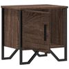 vidaXL Nachttisch Braun Eichen-Optik 40x30x40 cm Holzwerkstoff