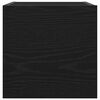 vidaXL TV-Schr&auml;nk 2 pcs Schwarz Eichen-Optik 30,5 x 30 x 30 cm