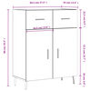 vidaXL Sideboard R&auml;uchereiche 69,5x34x90 cm Holzwerkstoff