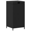 vidaXL Au&szlig;en-M&uuml;lltonne Schwarz 40 x 40 x 80 cm Poly-Rattan