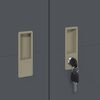 vidaXL Aufbewahrungsschrank 2 pcs Anthrazit 60 x 40 x 200 cm