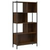vidaXL B&uuml;cherregal Braun Eichen-Optik 72x28x172 cm Holzwerkstoff