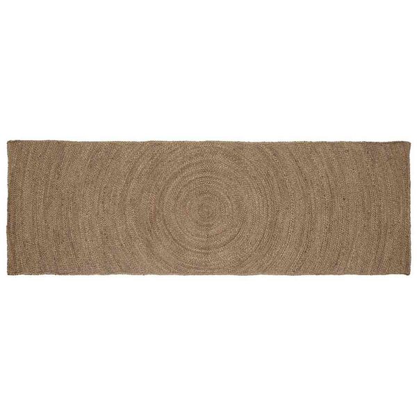 vidaXL Bereichsteppiche Rechtwinklig Grau 80 x 300 cm Jute
