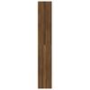 vidaXL B&uuml;cherregal 5 F&auml;cher Braun Eichen-Optik 60x30x189 cm