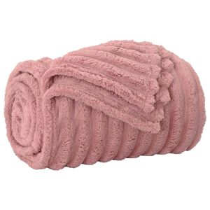 vidaXL Wohndecke Rosa 200 x 150 cm 0.8 kg Fleece