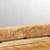 vidaXL Schminktisch Braun 100 x 40 x 120 cm Massivholz Mango