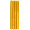 vidaXL Verdunkelungsvorh&auml;nge 2 pcs Senfgelb 140 x 245 cm Samt