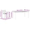 vidaXL Garten Essgruppe 7 pcs Braun Massivholz Akazie