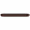 vidaXL Hochbeet Verzinkter Stahl 450x140x36 cm Braun