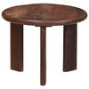 vidaXL Nesting-Couchtische 2 pcs Dunkelbraun Massivholz Mango