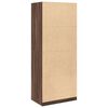 vidaXL Kleiderschrank Braun Eichen-Optik 80x50x200 cm Holzwerkstoff