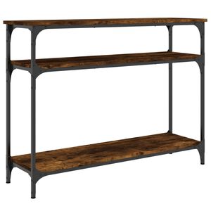 vidaXL Konsolentisch R&auml;uchereiche 100x29x75 cm Holzwerkstoff