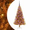 vidaXL Weihnachtsbaum Gold 120 cm PET