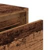 vidaXL Schubladenbox Altholz 40,5x40x40 cm Holzwerkstoff