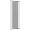 vidaXL Insektenschutzgitter mit Netzvorhang Schwarz 80 x 220 cm