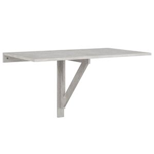 vidaXL Wand-Klapptisch Betongrau 100x60x56 cm Holzwerkstoff