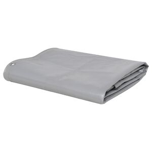 vidaXL Abdeckplane 650 g/m&sup2; 2x3 m Grau