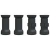 vidaXL Schrank mit Regal SKI 10 pcs Honigbraun Massives Kiefernholz