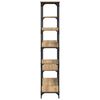 vidaXL B&uuml;cherregal Artisan-Eiche 99 x 35,5 x 176 cm Holzwerkstoff