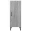 vidaXL Sideboard Grau Sonoma 34,5x34x90 cm Holzwerkstoff