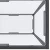 vidaXL Konsolentisch Transparent 200x35x75,5 cm Hartglas