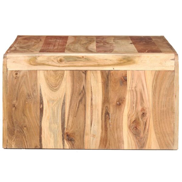 vidaXL Couchtisch 110x63x35 cm Massivholz Akazie