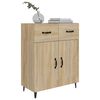 vidaXL Sideboard Sonoma-Eiche 69,5x34x90 cm Holzwerkstoff